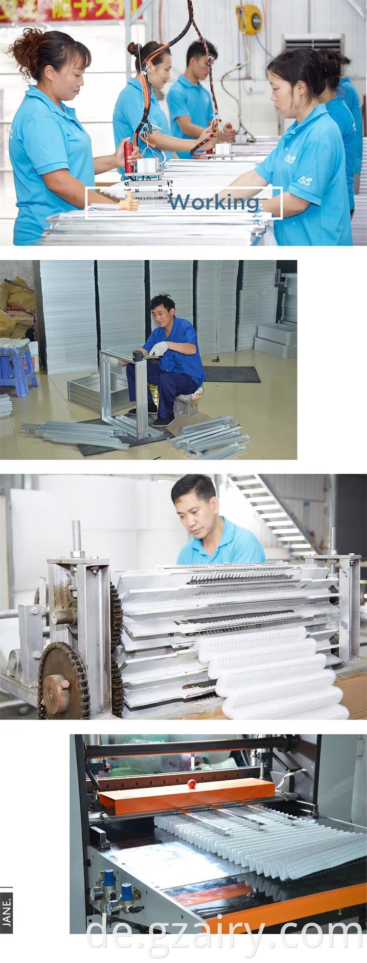 Hocheffizienz Metallnetzvorfilter für das Luftzirkulationssystem